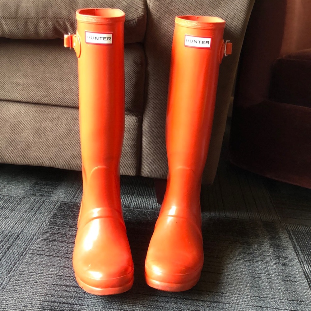 Hunter rain boots